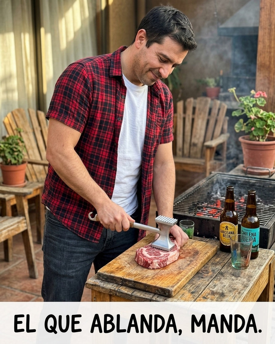 Martillo Ablandador Carne Parrillero Kangkawe