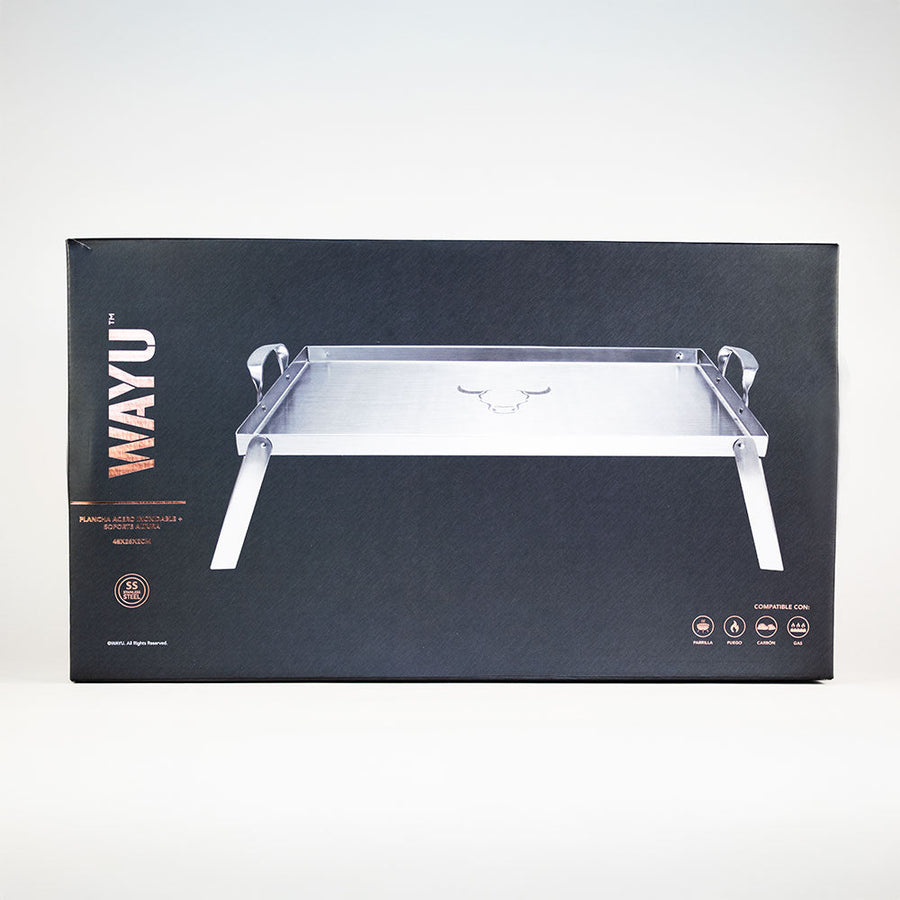 Plancha Acero Inoxidable Wayu
