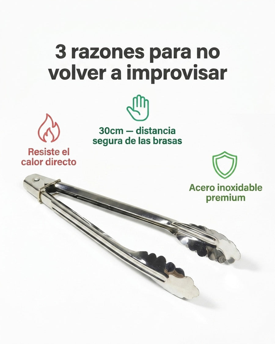 Pinza Tenaza Multiuso 30cm Acero Inoxidable Premium