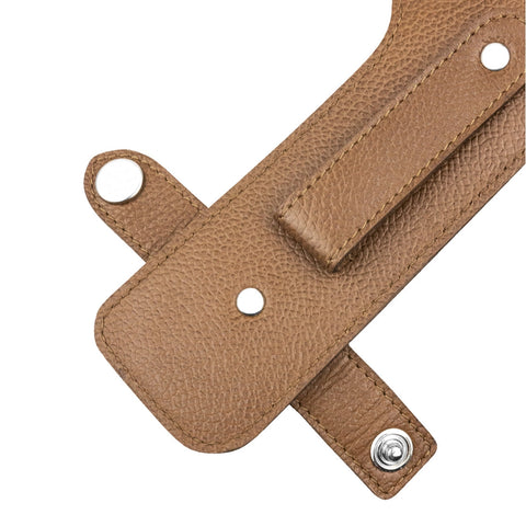 Funda De Cuero Cuchillo Medio Golpe + Grabado Láser Gratis - 11