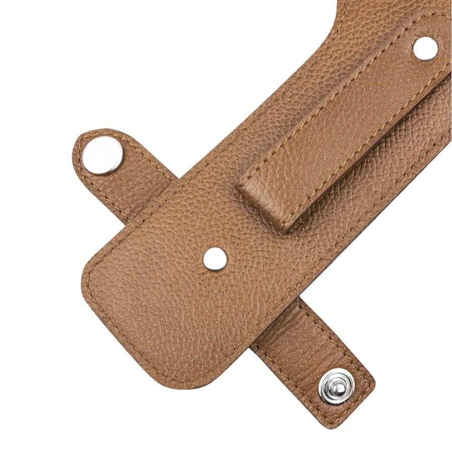 Funda De Cuero Cuchillo Medio Golpe + Grabado Láser Gratis - 11
