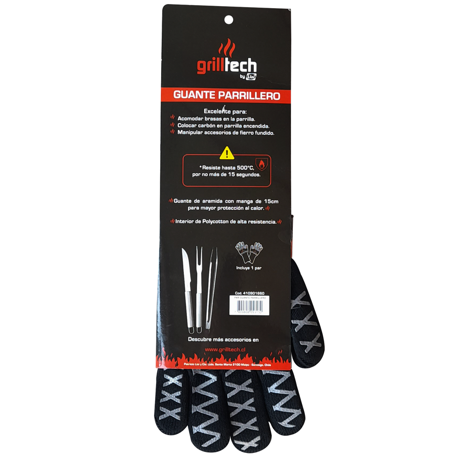 Guantes Parrilleros Grilltech Resistentes al Calor