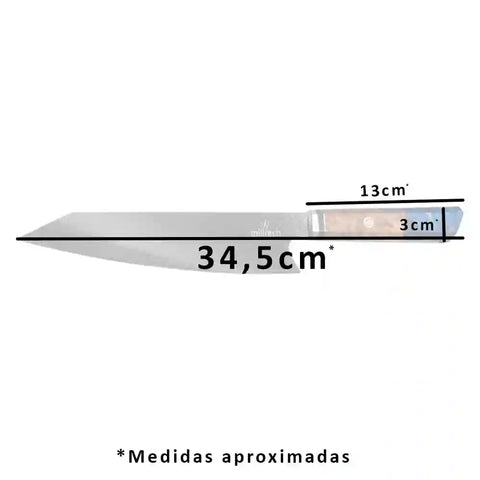 Cuchillo Acero Damasco Grilltech + Grabado Laser Gratis Chile