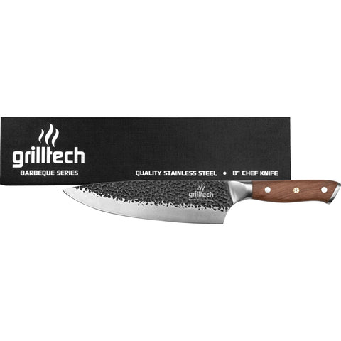 Cuchillo Martillado Chef 8 Premium Grilltech Parrilla Cocina