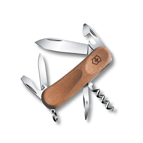 Navaja Cortapluma Victorinox Evolution Wood 10 Nuez 2.3801.63