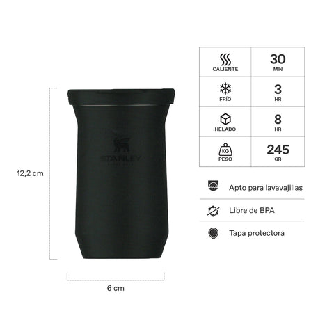 Mate Slim Stanley Black 2.0 | 200 ml