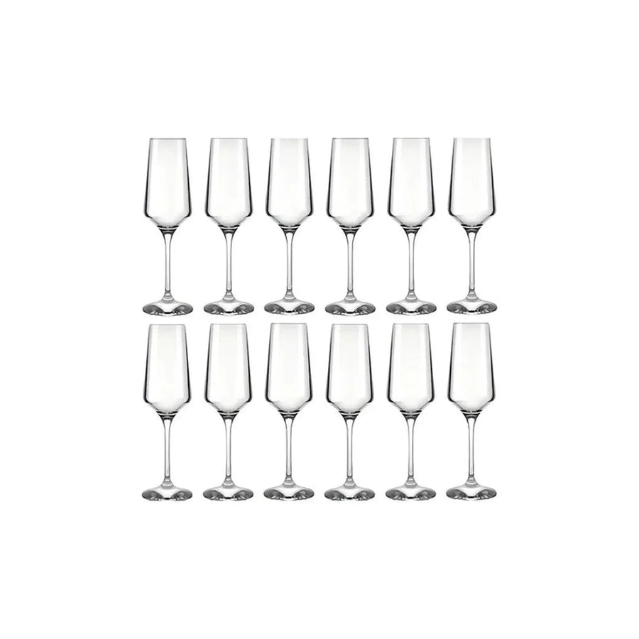 12 Copas 225ml Champagne Brunello Premium Nadir