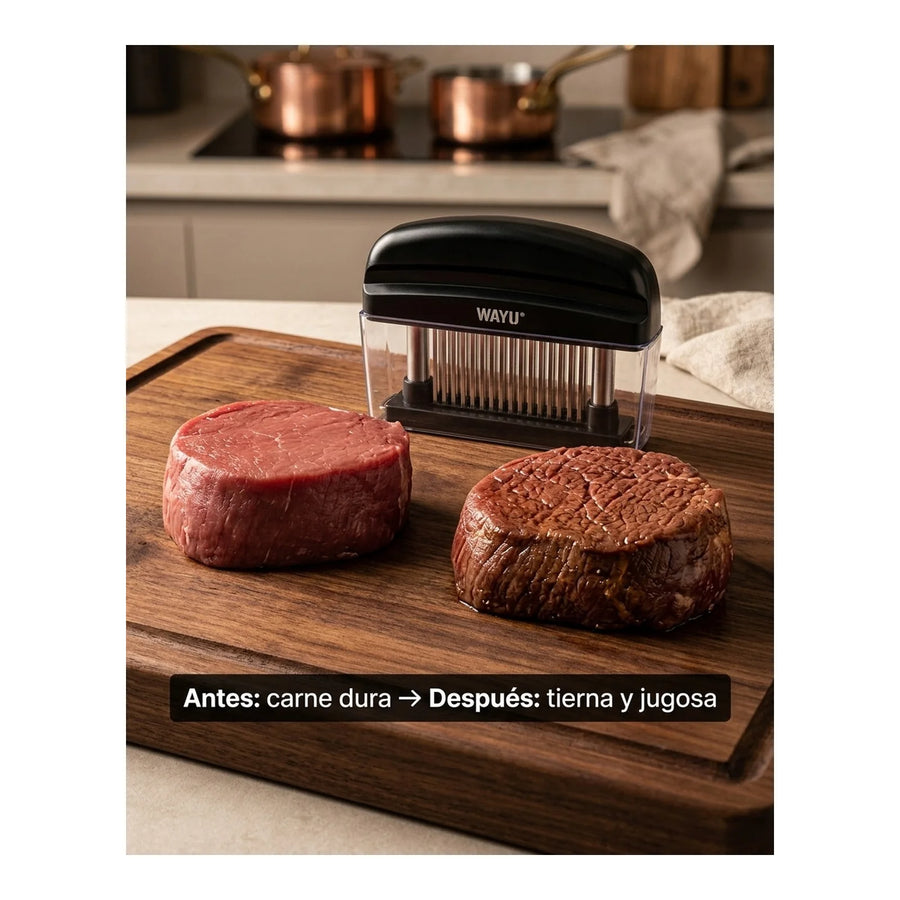 Ablandador De Carne Wayu Premium Asado Cocina Parrilla Bbq
