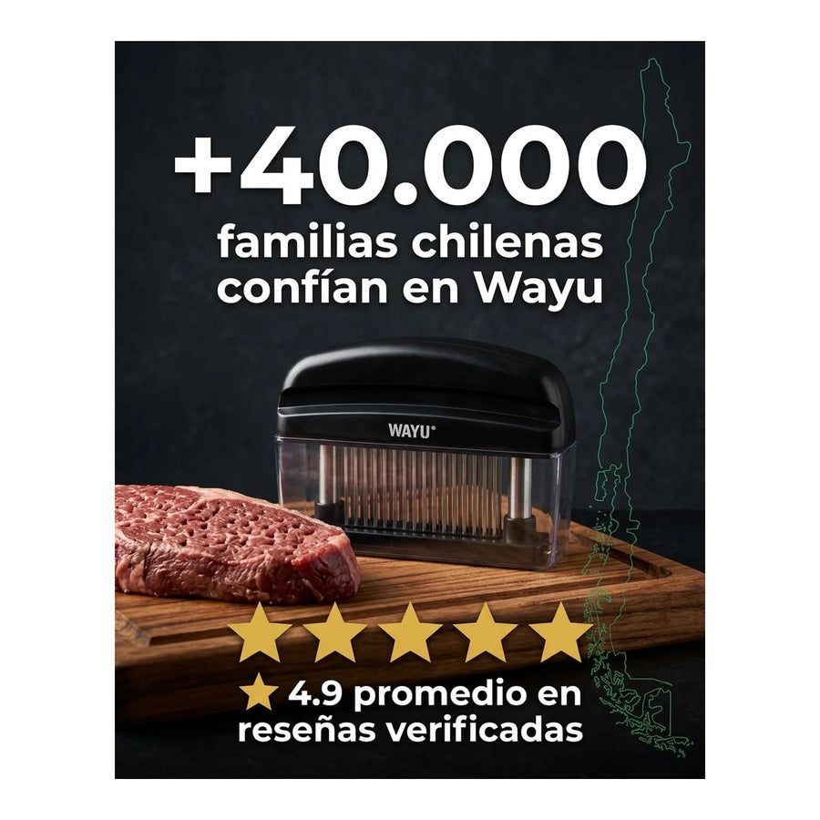 Ablandador De Carne Wayu Premium Asado Cocina Parrilla Bbq