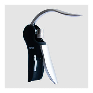 Abridor de Vino Compacto Wayu Color Negro
