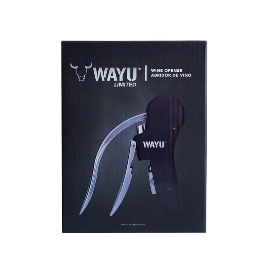 Abridor de Vino Compacto Wayu Color Negro