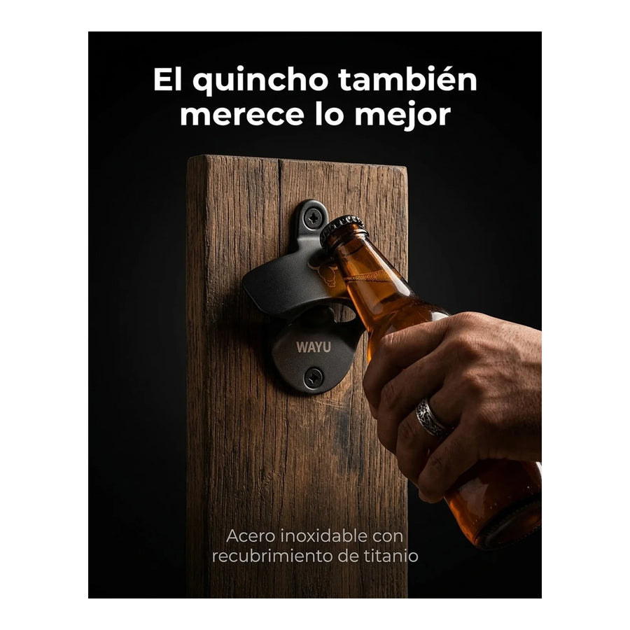 Abridor Destapador Cerveza Pared Botella - Marca Wayu