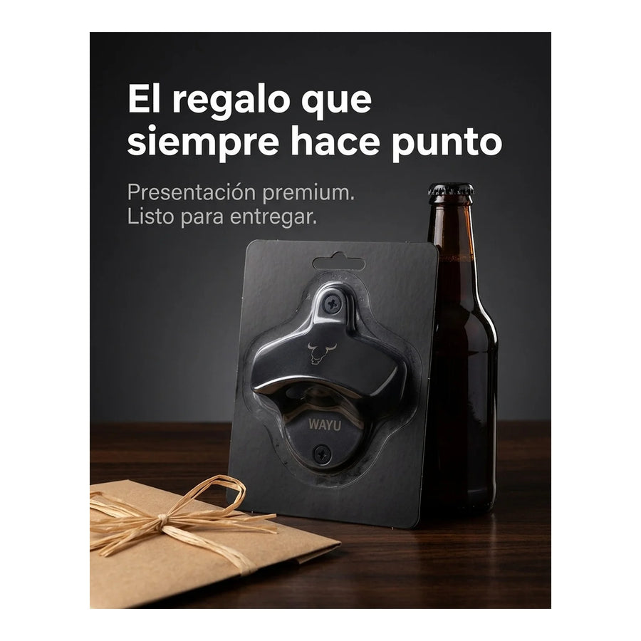 Abridor Destapador Cerveza Pared Botella - Marca Wayu