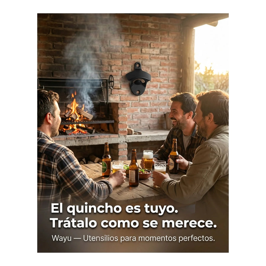 Abridor Destapador Cerveza Pared Botella - Marca Wayu