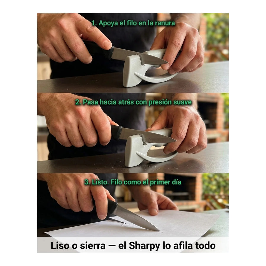 Afilador Cuchillos Navaja Sharpy Pequeño Victorinox 7.8714