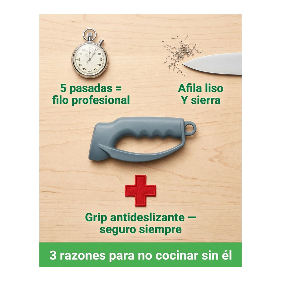 Afilador Cuchillos Navaja Sharpy Pequeño Victorinox 7.8714