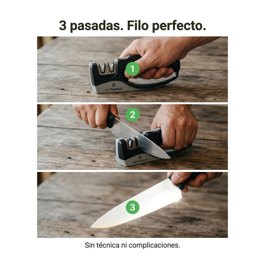 Afilador Cuchillos Victorinox 7.8715 Carburo - Precisión Suiza Chile