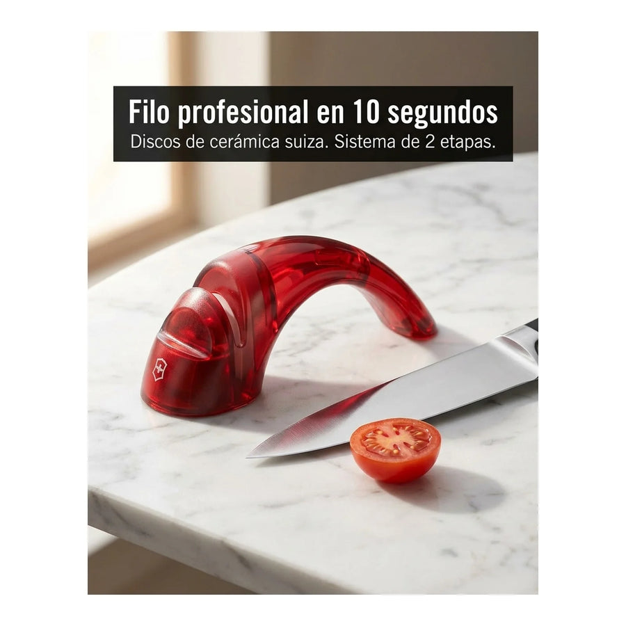 Afilador De Cuchillos Victorinox 7.8721  Rojo Cocina