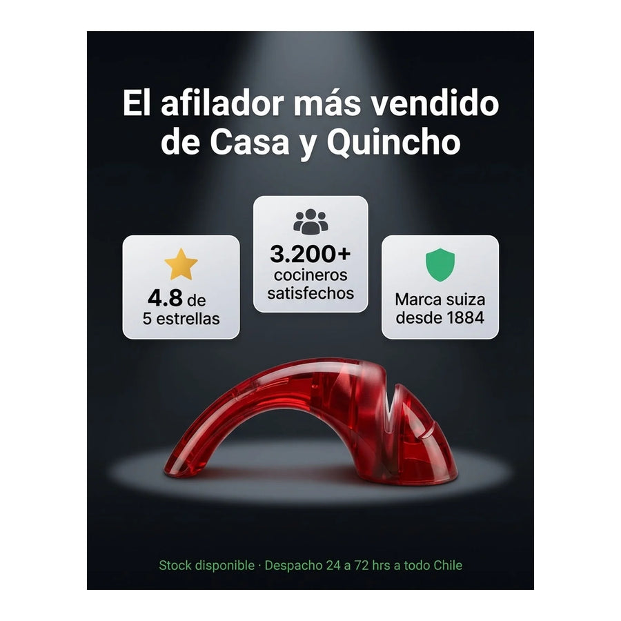 Afilador De Cuchillos Victorinox 7.8721  Rojo Cocina
