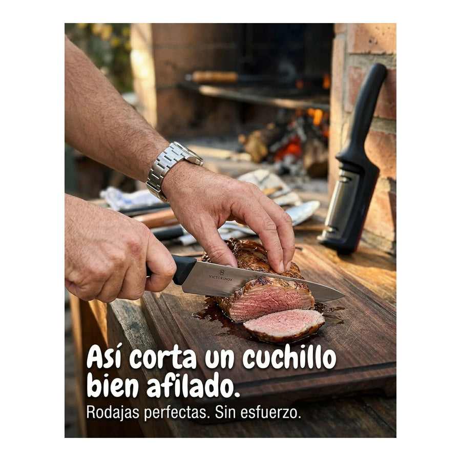 Afilador De Cuchillos Victorinox 7.8721.3 Negro Cocina