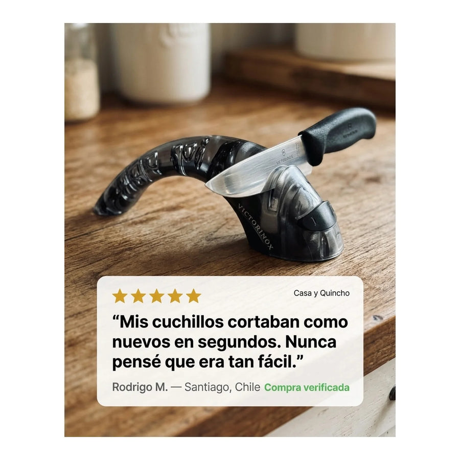 Afilador De Cuchillos Victorinox 7.8721.3 Negro Cocina