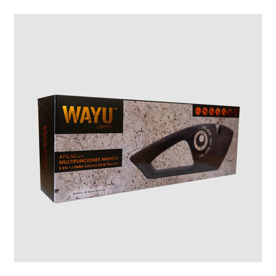 Afilador De Cuchillos Wayu 5 En 1 Manual