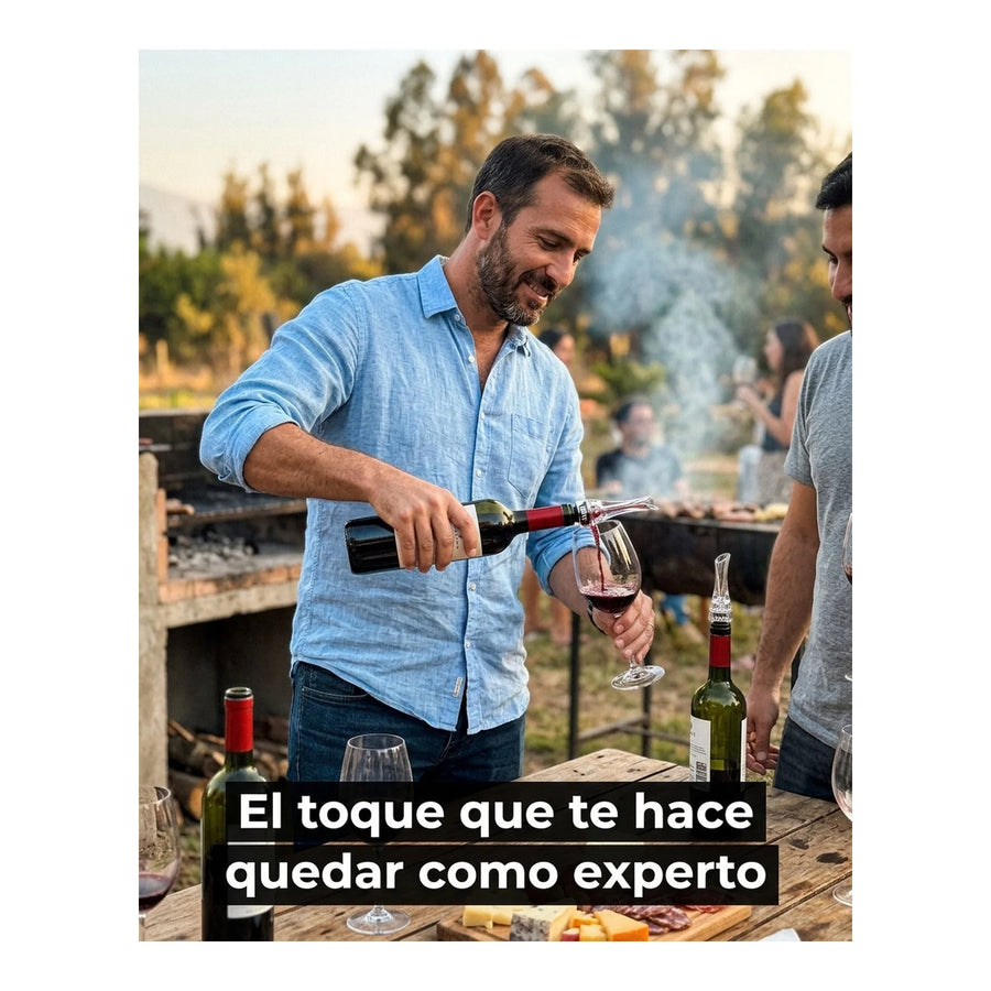 Aireador De Vino Premium Wayu Cocina Asado Parrilla Bbq