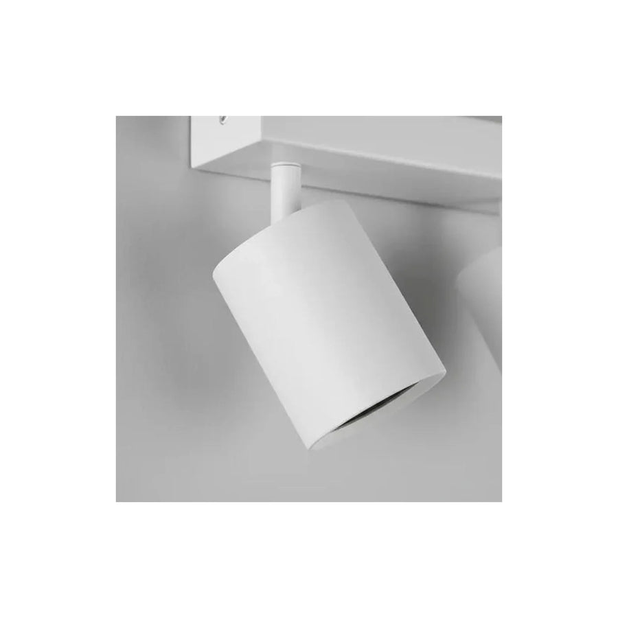 Aplique 2 Focos GU10 Techo/Pared Blanco - foto 6