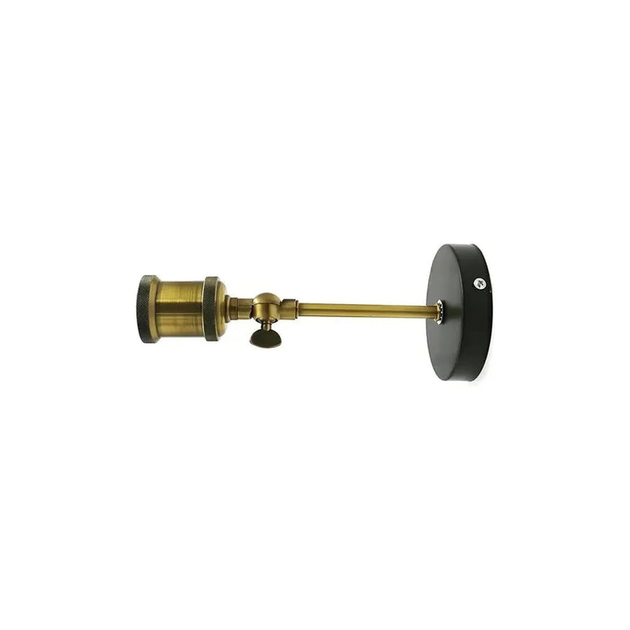 Aplique de Muro E27 Negro y Bronce - foto 6