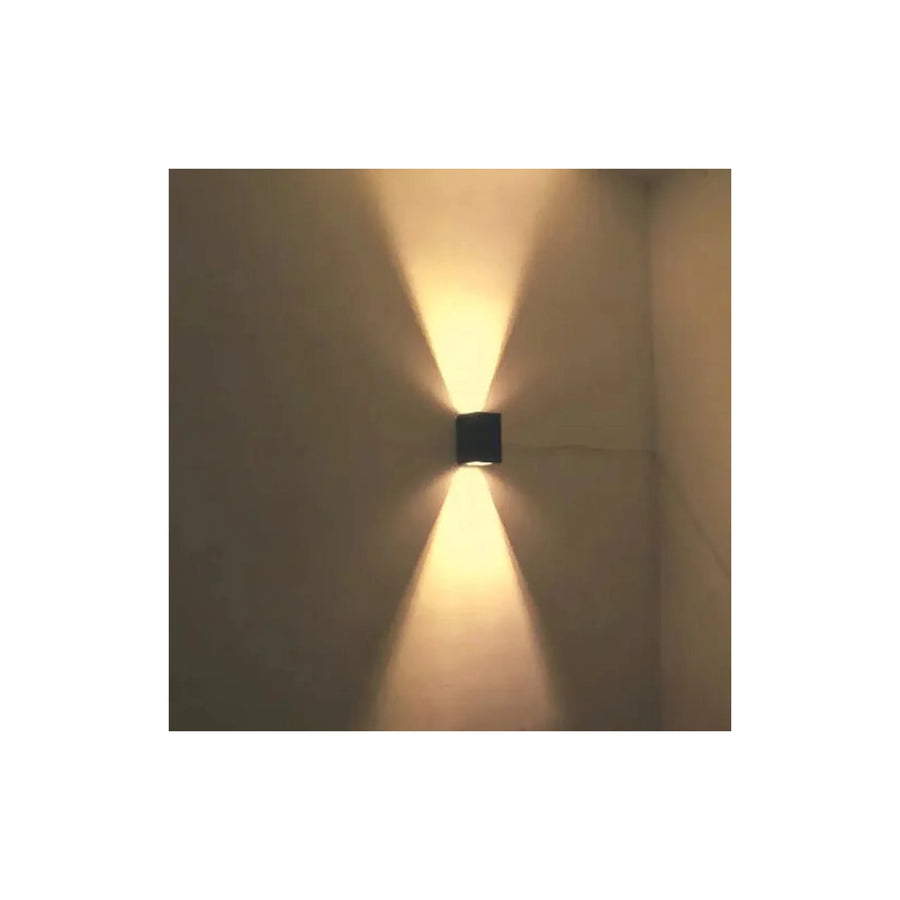 Aplique LED Exterior 2x5W Luz Cálida Gris - foto 6