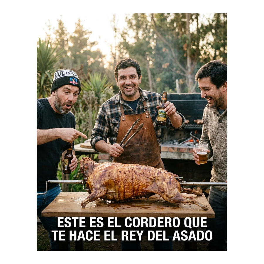 Asador Vertical a la Estaca XL — Cordero y Cortes Grandes | Parrilla