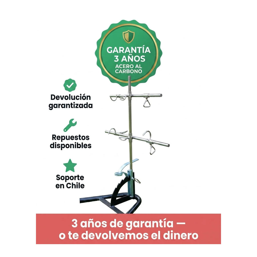 Asador Vertical a la Estaca XL — Cordero y Cortes Grandes | Parrilla
