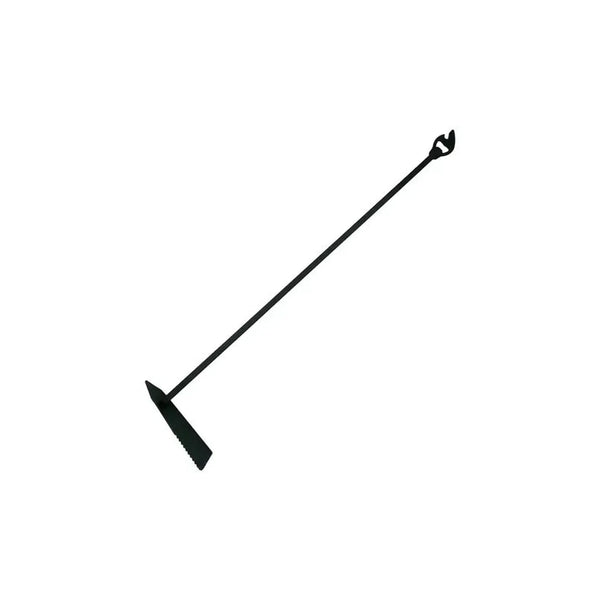 Atizador Para Carbón Parrilla 70cm Hierro Con Destapador