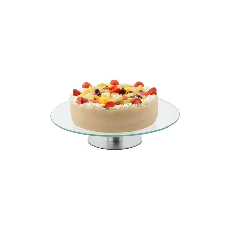 Base Giratoria Tortas Reposteria Soporte Pastel Inoxidable