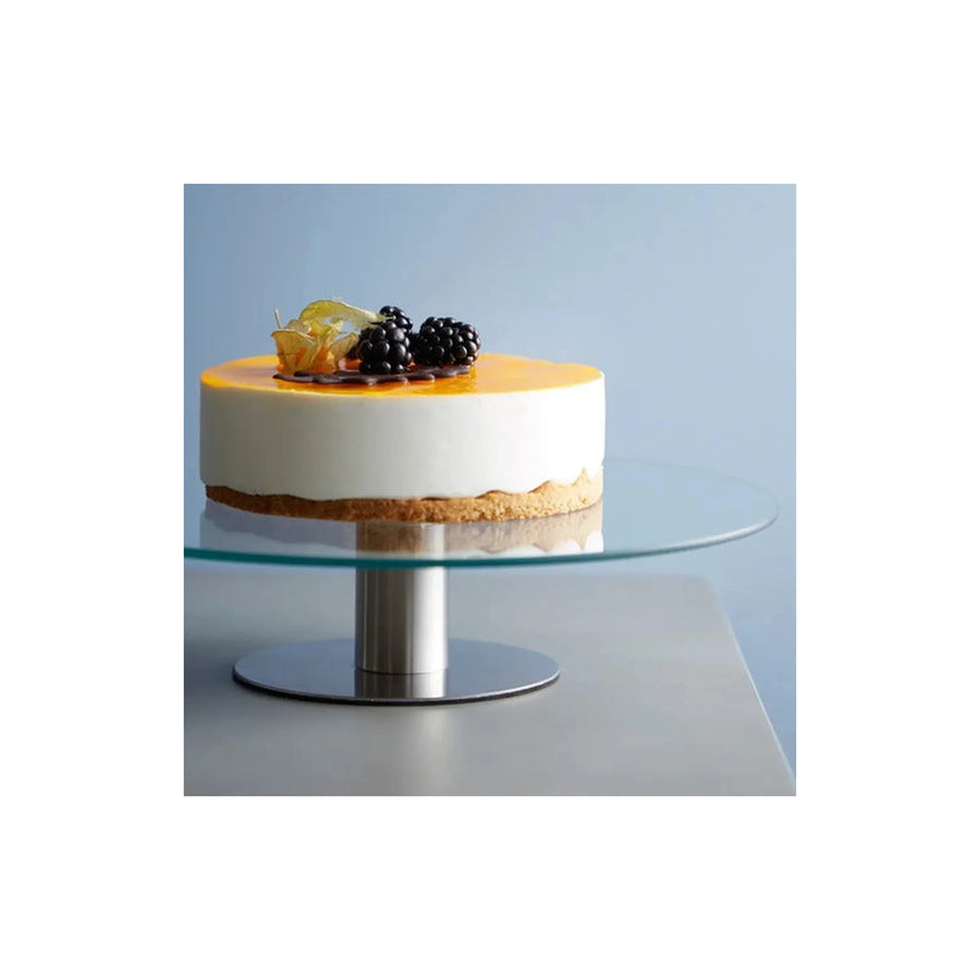 Base Giratoria Tortas Reposteria Soporte Pastel Inoxidable