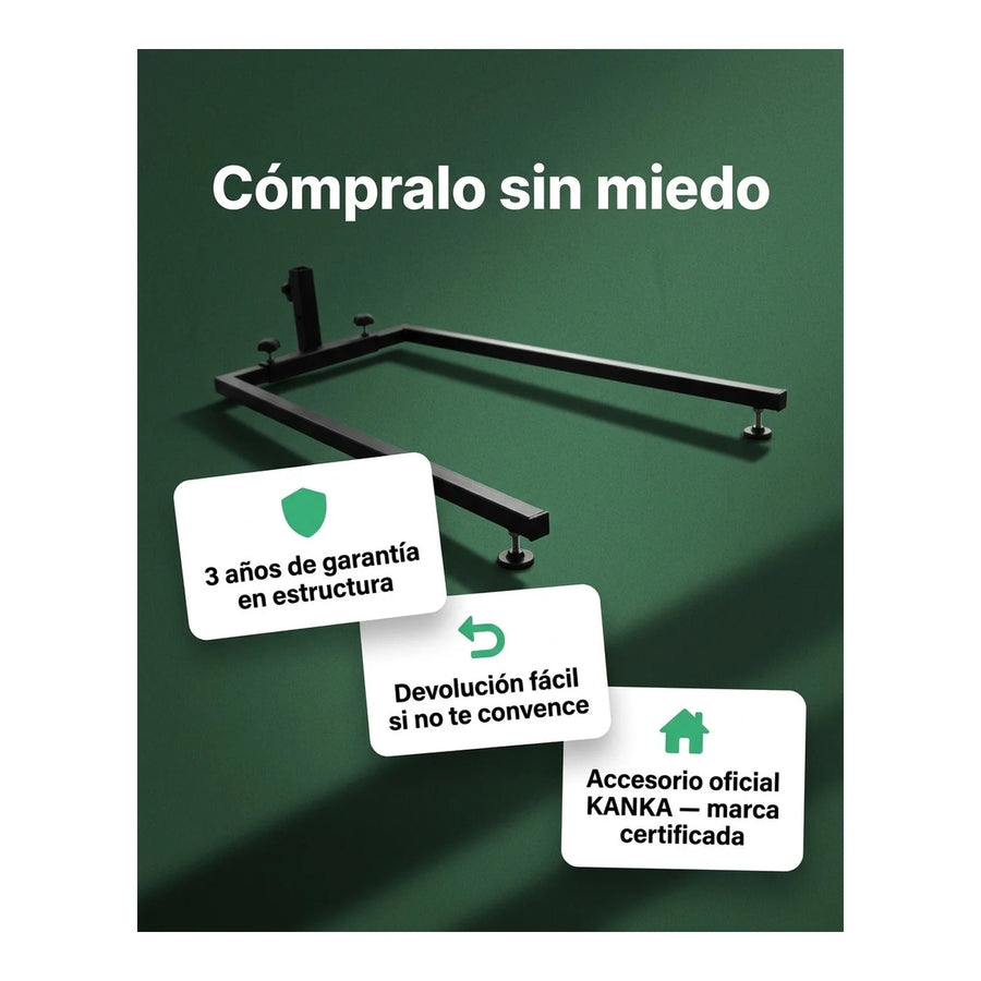 Base Para Asador Spiedo Kanka Parrilla Quincho Pisos Duros