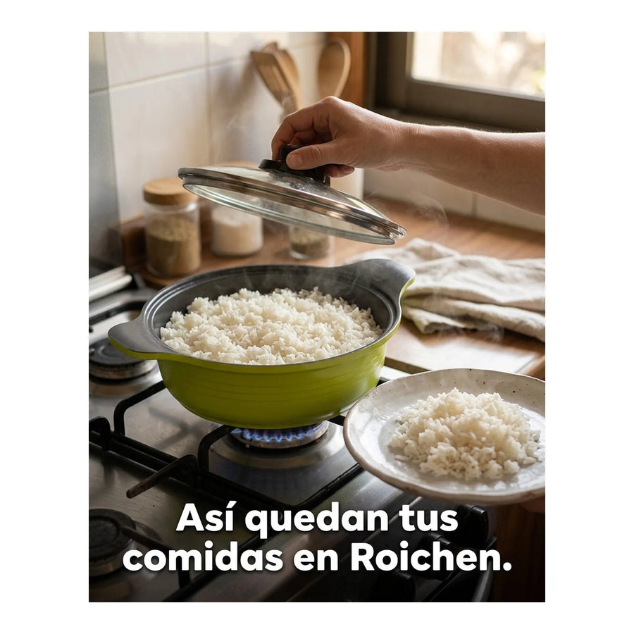 Bateria Cocina Roichen Juego 7 Piezas Profesional