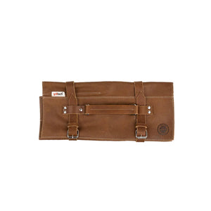 Bolso Porta 5 Cuchillos Grilltech Cuero + Grabado Personalizado