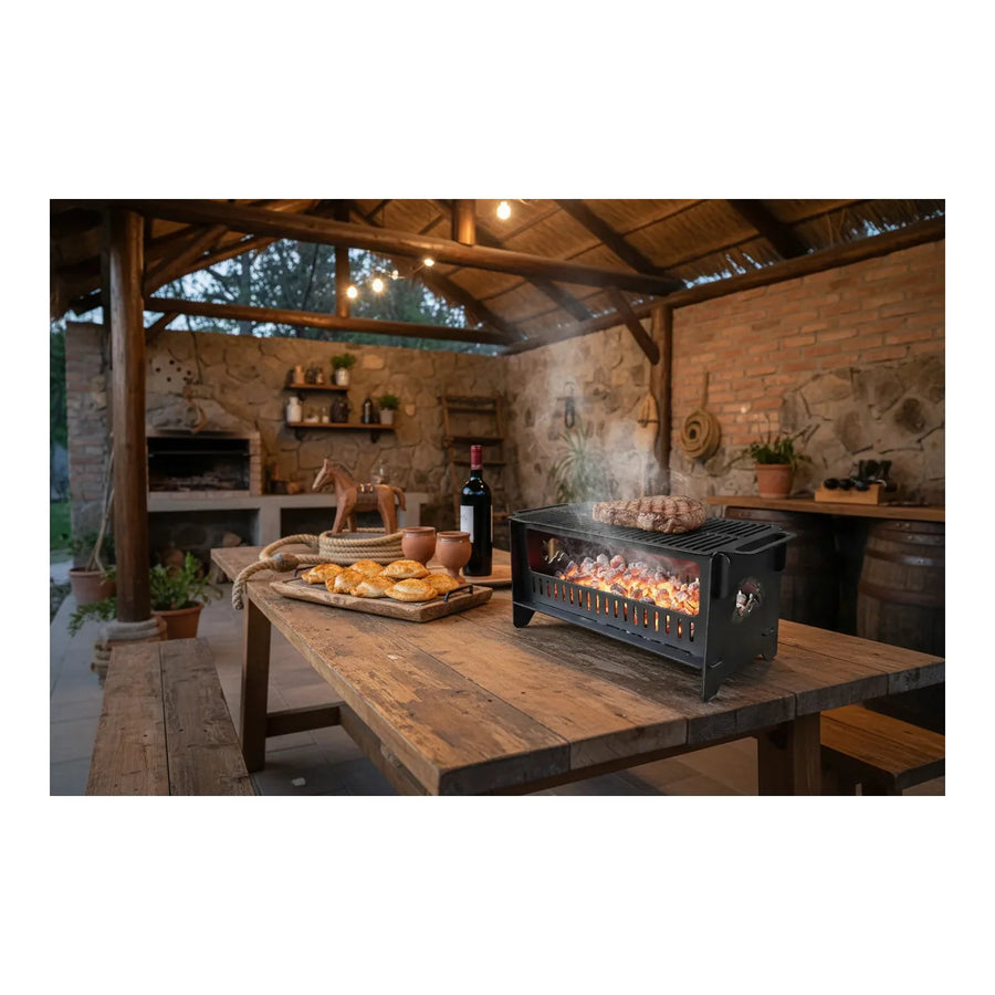 Brasero de sobremesa 20x30 Acero al Carbón