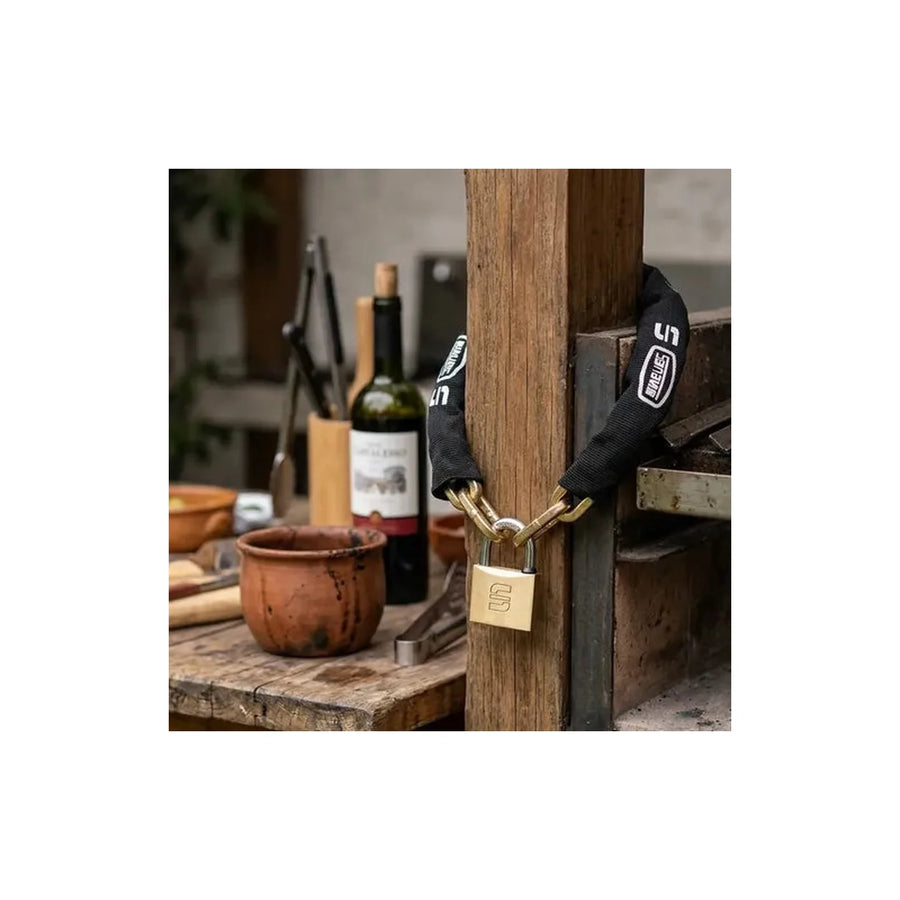 Cadena Seguridad Scanavini Anti Napoleón 40cm + Candado