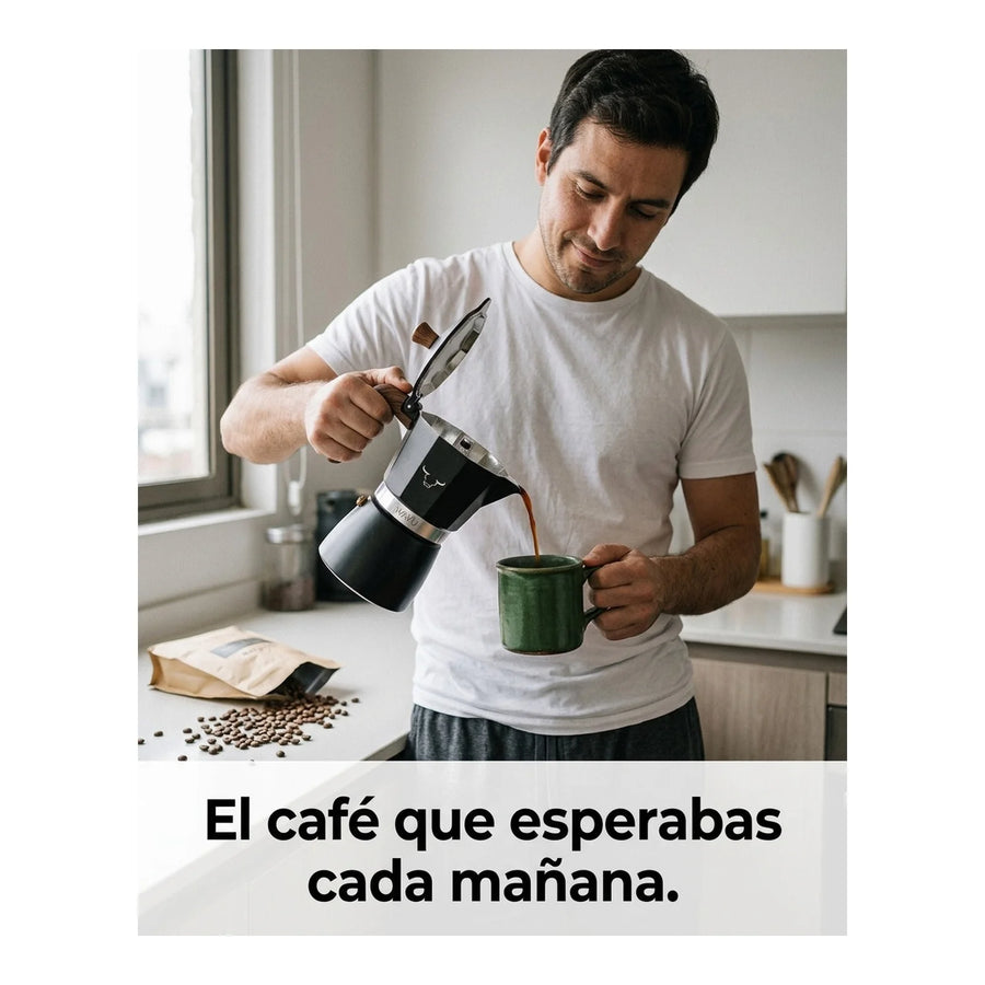 Cafetera Italiana Wayu 450ml