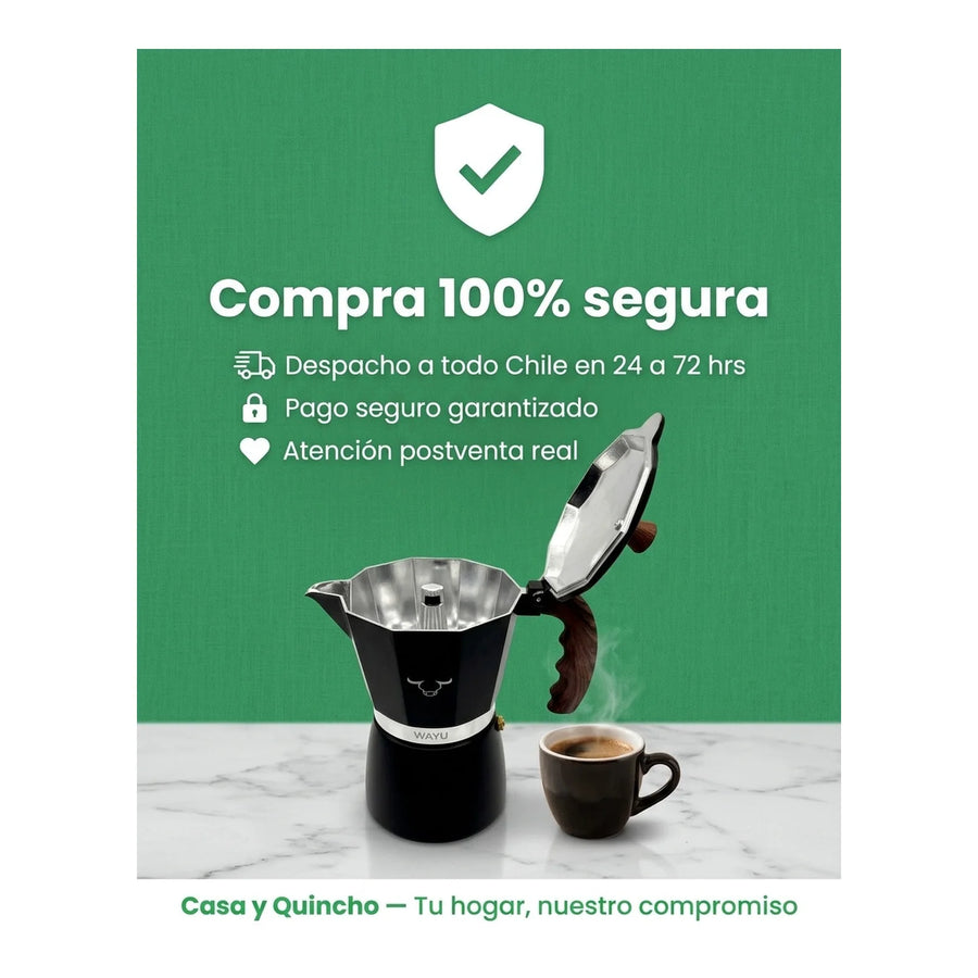 Cafetera Italiana Wayu 450ml