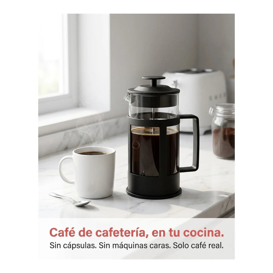 Cafetera Oroley New Parma 3 Tazas Manual Prensa Francesa