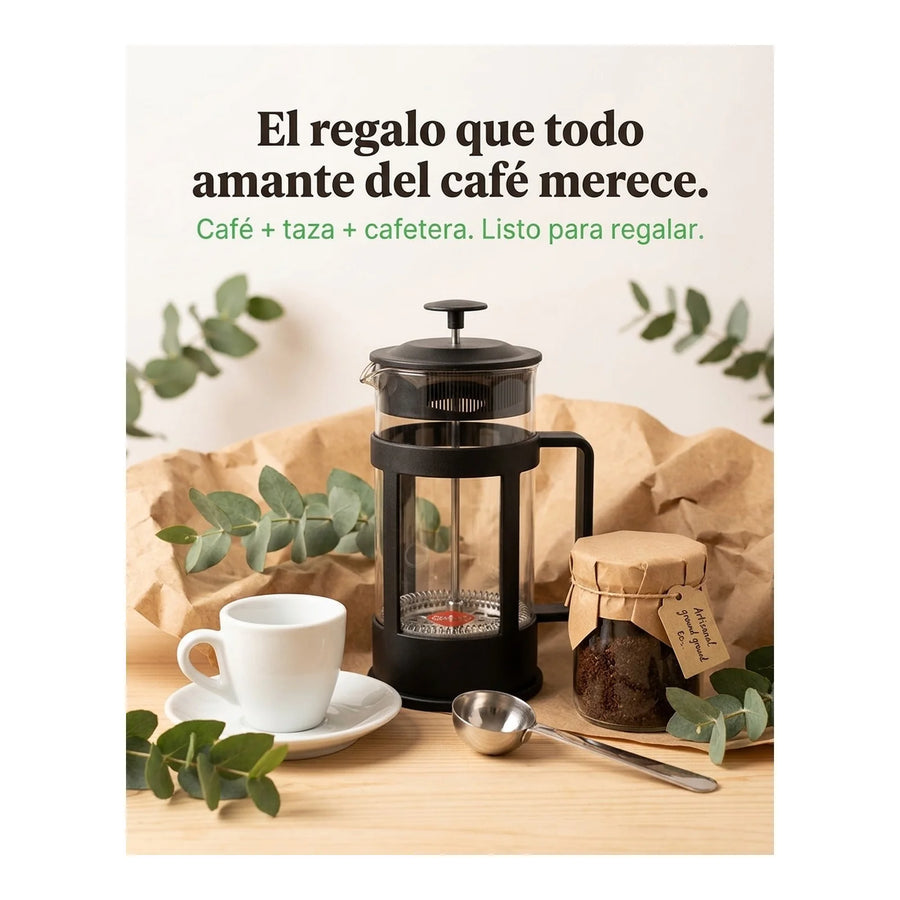 Cafetera Oroley Parma 6 Tazas Manual Prensa Francesa