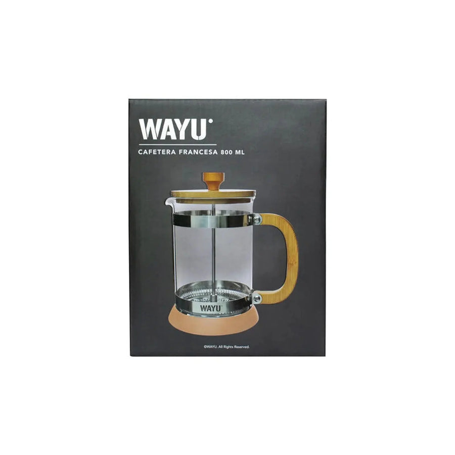 Cafetera Prensa Francesa Wayu Café Mesa Cocina