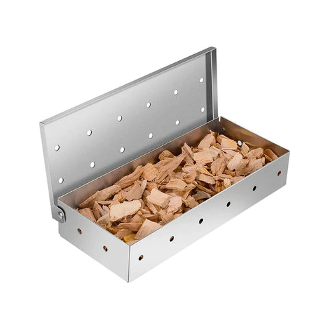 Caja Ahumadora Chips Ahumado Parrilla Horno Cocina Asado