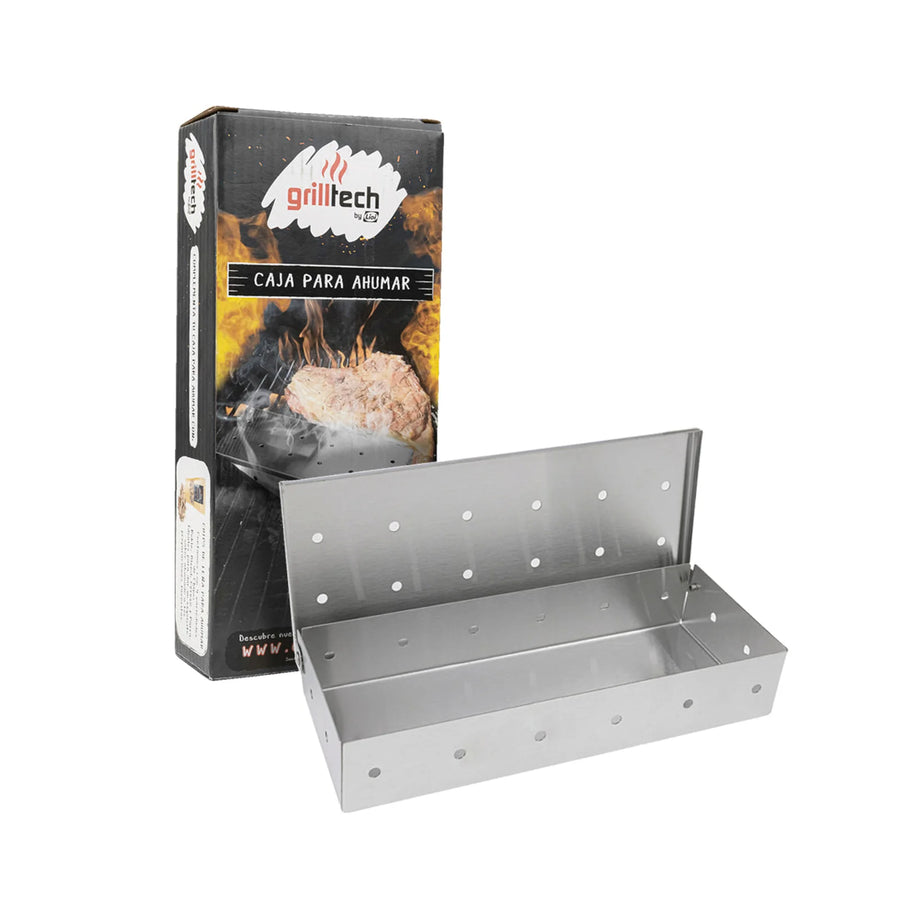 Caja Ahumadora Chips Ahumado Parrilla Horno Cocina Asado