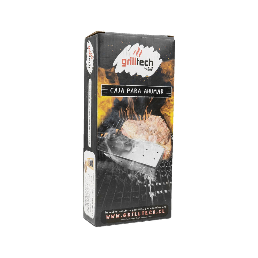 Caja Ahumadora Chips Ahumado Parrilla Horno Cocina Asado