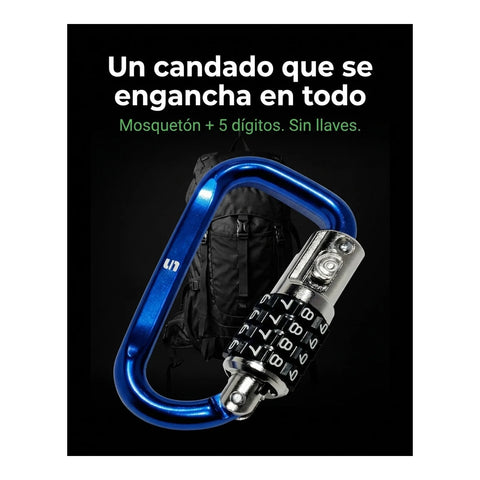 Candado Combinación Mosquetón Scanavini Sc.nl310+ Outdoor