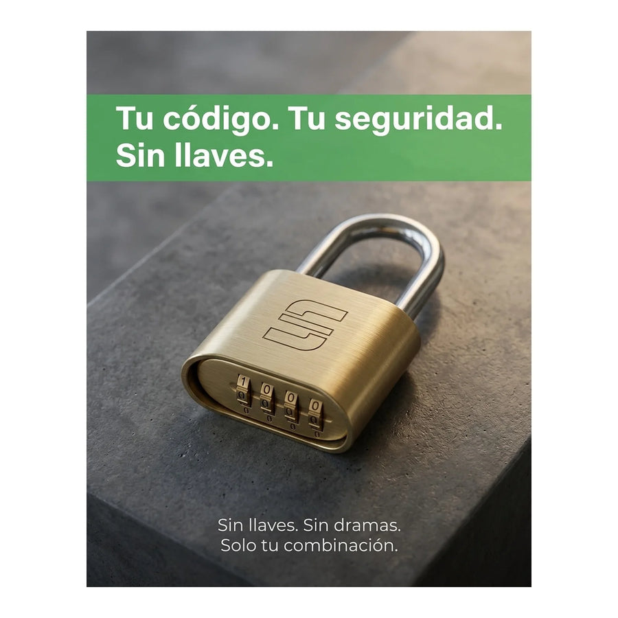 Candado Combinación Scanavini Sc.052+ Seguridad Casillero